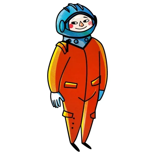 😐 Стикер «Юрий Гагарин» для Telegram