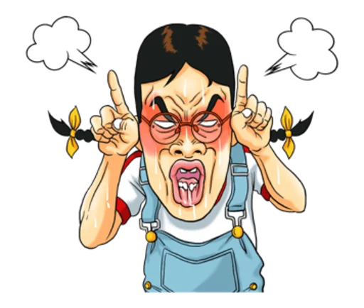 😈 Стикер «Gag Family» для Telegram