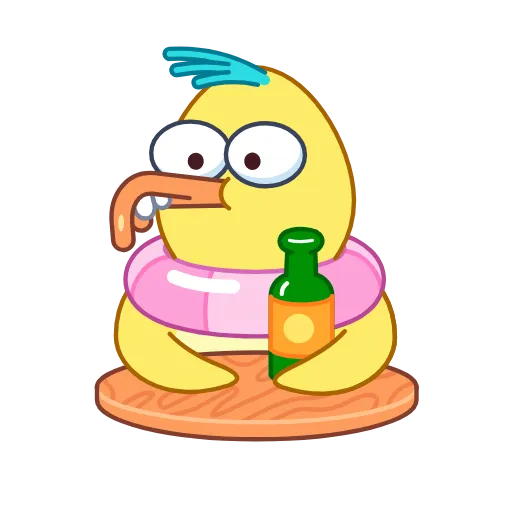 😔 Стикер «Gagik the Duck» для Telegram