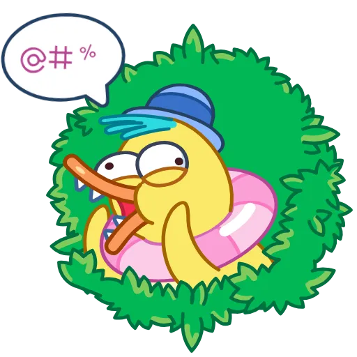 🤪 Стикер «Gagik the Duck» для Telegram
