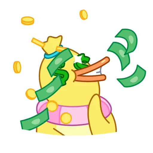 🤑 Стикер «Gagik the Duck» для Telegram