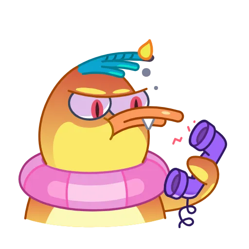 🤬 Стикер «Gagik the Duck» для Telegram
