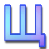 🟣 Эмодзи «Фиолетовый градиент» для Telegram