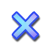 ✖️ Эмодзи «Фиолетовый градиент» для Telegram