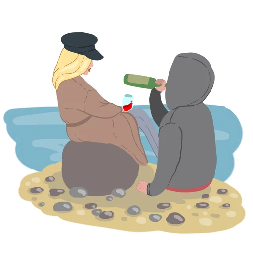 🍷 Стикер «Гала» для Telegram