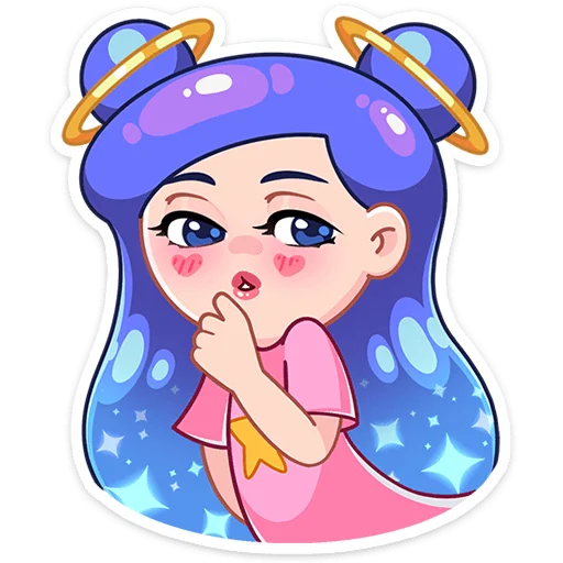 😔 Стикер «Галаксия» для Telegram