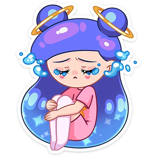 😭 Стикер «Галаксия» для Telegram