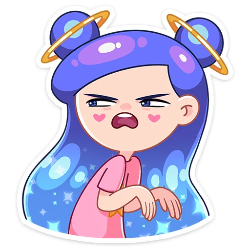 😔 Стикер «Галаксия» для Telegram