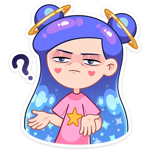 😔 Стикер «Галаксия» для Telegram