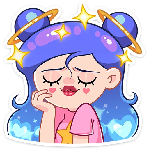 😔 Стикер «Галаксия» для Telegram