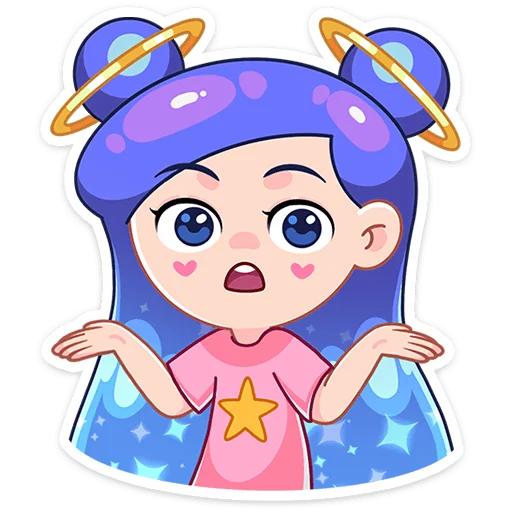 😔 Стикер «Галаксия» для Telegram