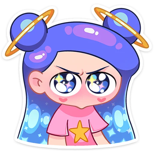 🥺 Стикер «Галаксия» для Telegram