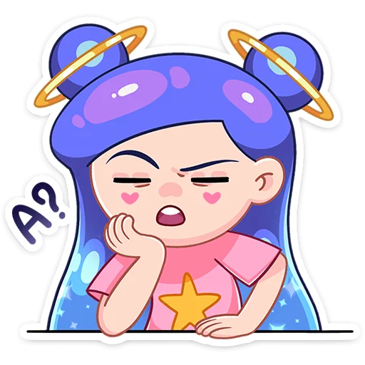 😔 Стикер «Галаксия» для Telegram