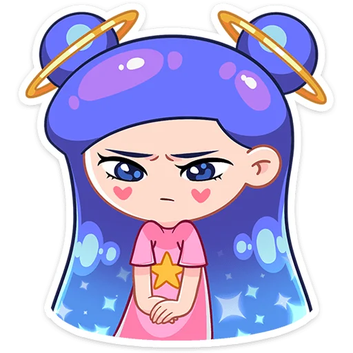 😔 Стикер «Галаксия» для Telegram