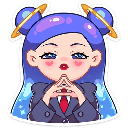 😔 Стикер «Галаксия» для Telegram