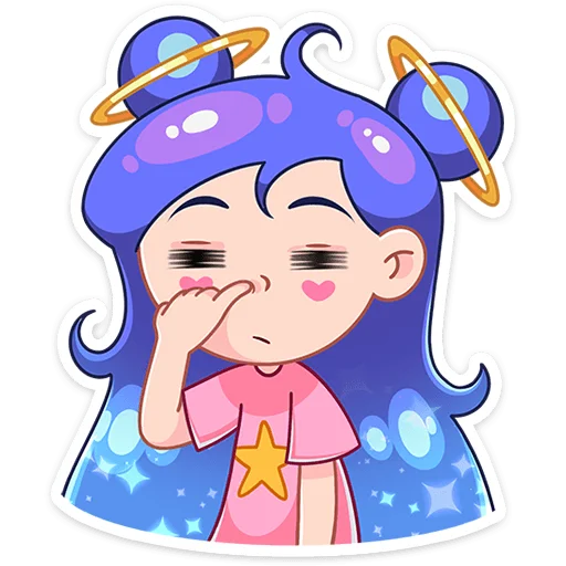 😔 Стикер «Галаксия» для Telegram