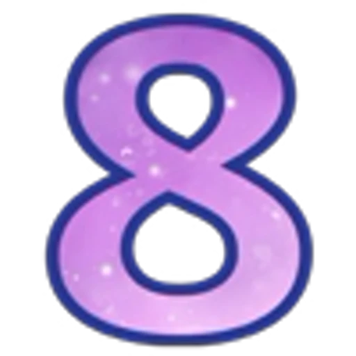 8️⃣ Эмодзи «Galaxy Font» для Telegram