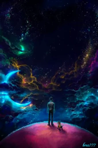 🌌 Стикер «Galaxy» для Telegram