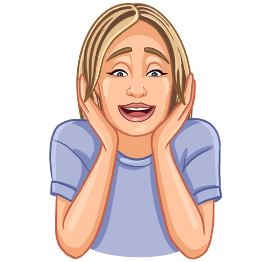 😳 Стикер «GalinaM» для Telegram