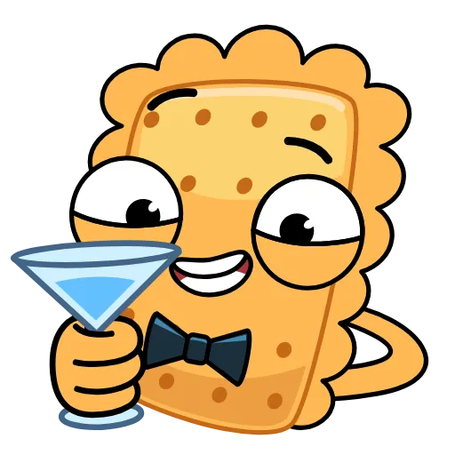 🍸 Стикер «Galleta» для Telegram