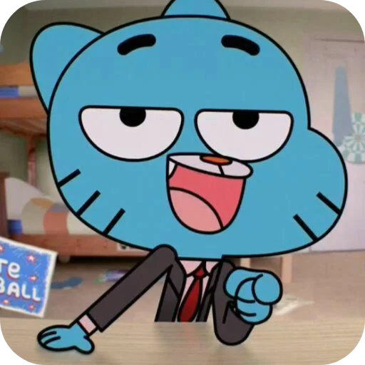 🙂 Стикер «Гамбол» для Telegram