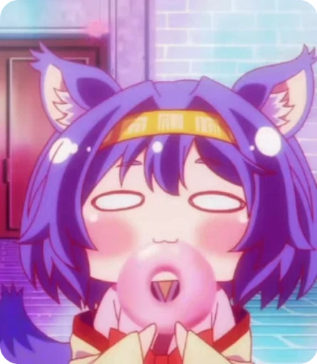 🌟 Стикер «no game no life» для Telegram