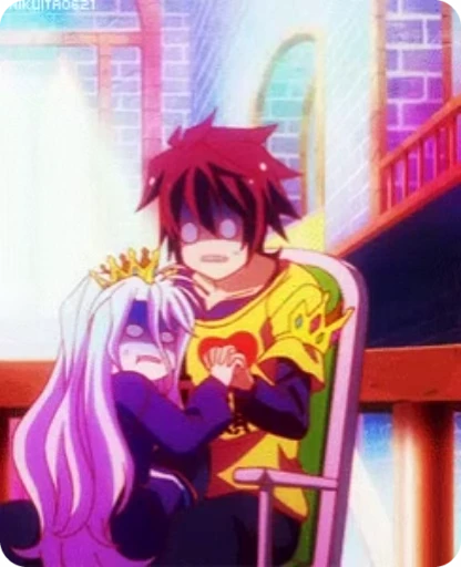 🌟 Стикер «no game no life» для Telegram