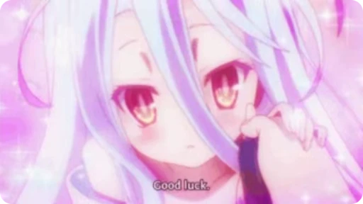 🌟 Стикер «no game no life» для Telegram