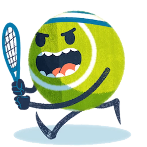 🤛 Стикер «Game, Set, Match» для Telegram