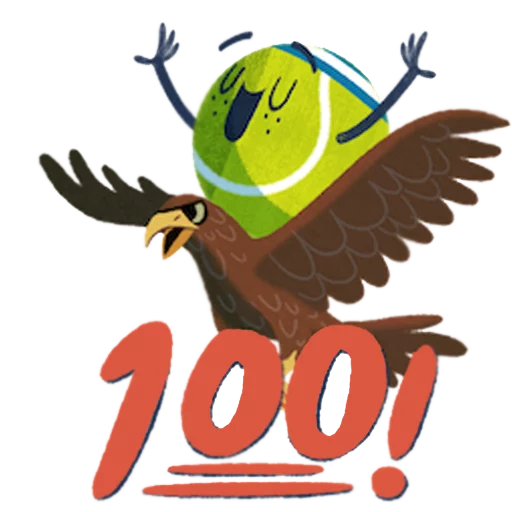 🙌 Стикер «Game, Set, Match» для Telegram