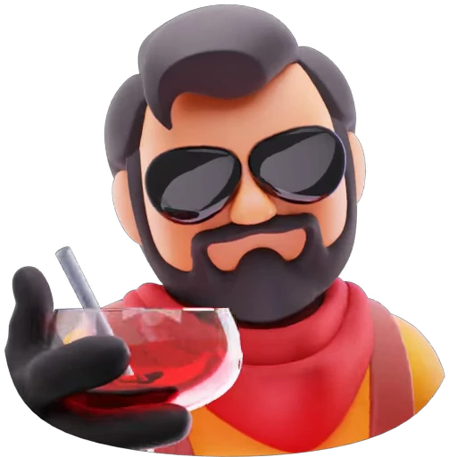 🥛 Стикер «CS 2» для Telegram