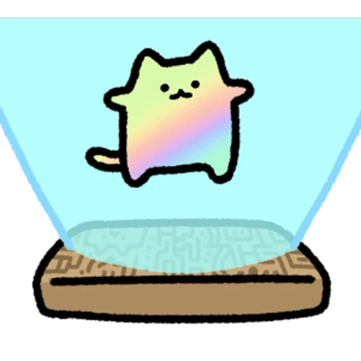 🐱 Стикер «Gaming Cat» для Telegram