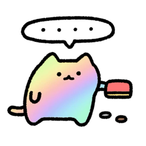 👛 Стикер «Gaming Cat» для Telegram