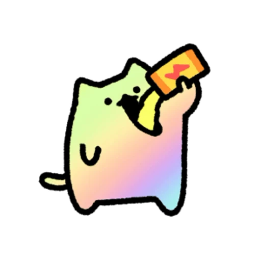 ⚡️ Стикер «Gaming Cat» для Telegram