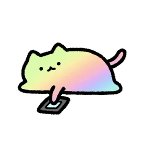 📱 Стикер «Gaming Cat» для Telegram