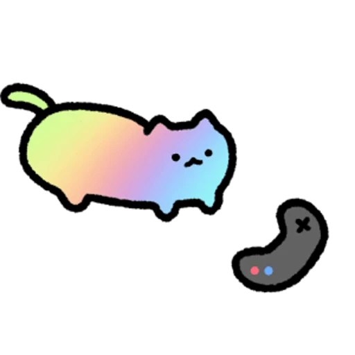 🎮 Стикер «Gaming Cat» для Telegram