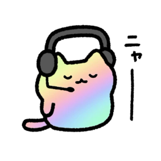 🎧 Стикер «Gaming Cat» для Telegram