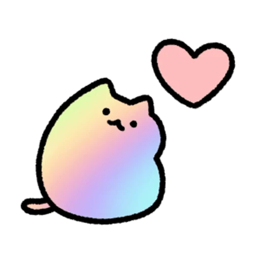 ❤️ Стикер «Gaming Cat» для Telegram