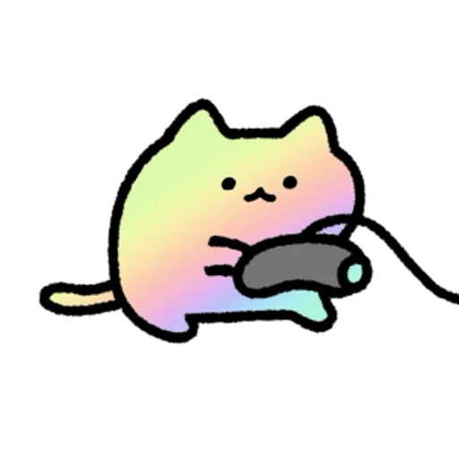 🎮 Стикер «Gaming Cat» для Telegram