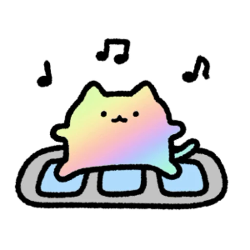 🕺 Стикер «Gaming Cat» для Telegram