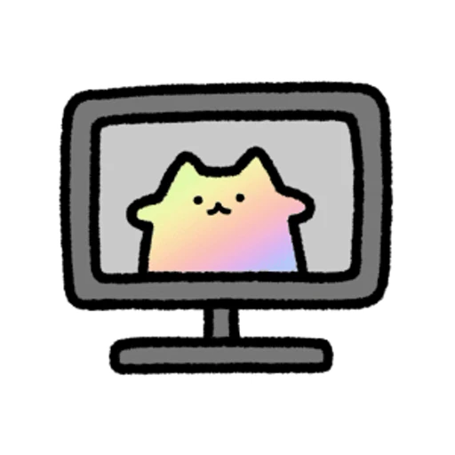 🐱 Стикер «Gaming Cat» для Telegram