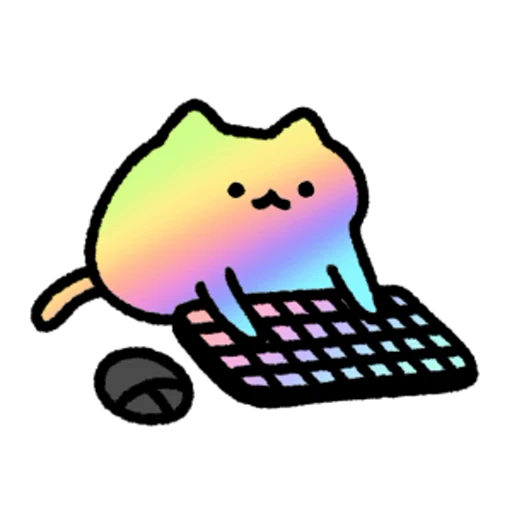 🎮 Стикер «Gaming Cat» для Telegram