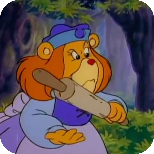 🤨 Стикер «Disneys Adventures of the Gummi Bears» для Telegram