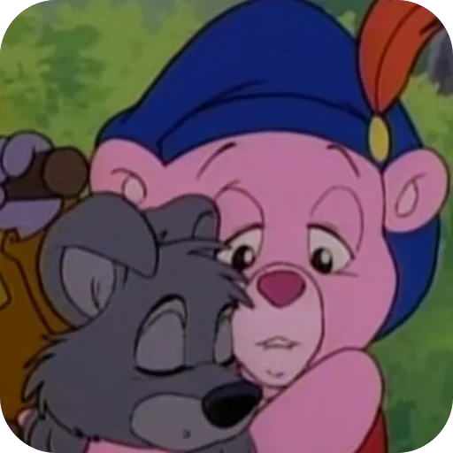 😔 Стикер «Disneys Adventures of the Gummi Bears» для Telegram