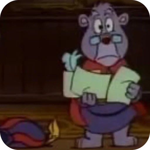 🫣 Стикер «Disneys Adventures of the Gummi Bears» для Telegram