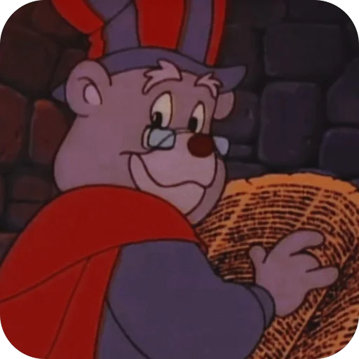 🙂 Стикер «Disneys Adventures of the Gummi Bears» для Telegram