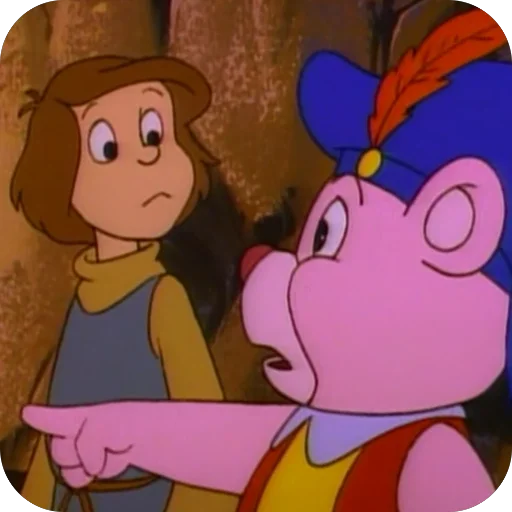👈 Стикер «Disneys Adventures of the Gummi Bears» для Telegram