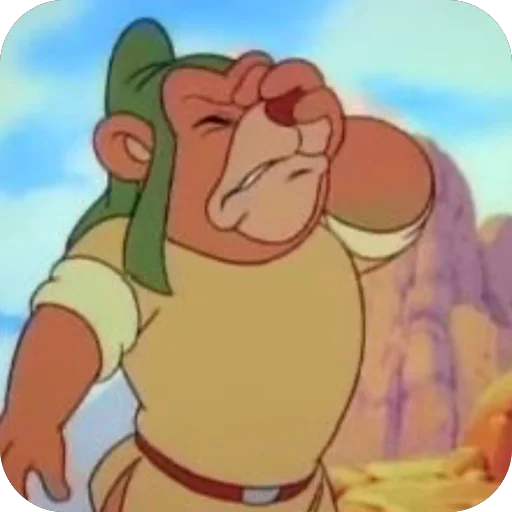 🤦 Стикер «Disneys Adventures of the Gummi Bears» для Telegram