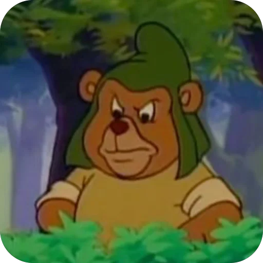 😠 Стикер «Disneys Adventures of the Gummi Bears» для Telegram