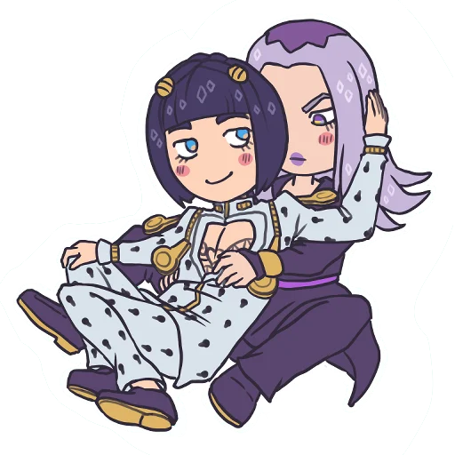 ❤ Стикер «Cute Jojo´s» для Telegram